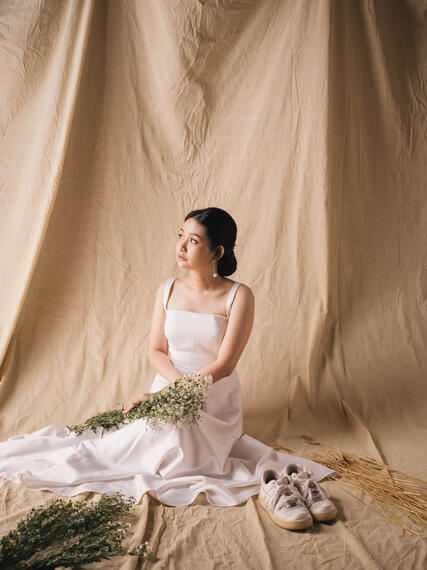 Studio Bridal Portrait